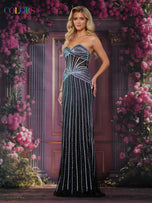 Colors Dress Strapless Beaded Prom Dress 3765