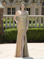 Colors Dress Beaded Fitted Prom Dress 3780