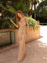 Primavera Couture Long Dress 3793 - B