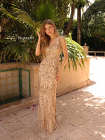 Primavera Couture Long Dress 3793 - B