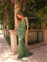 Primavera Couture Long Dress 3793