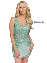 Primavera Couture Short Dress 3802
