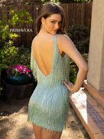 Primavera Couture Short Dress 3803