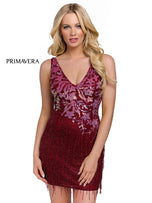Primavera Couture Short Dress 3805