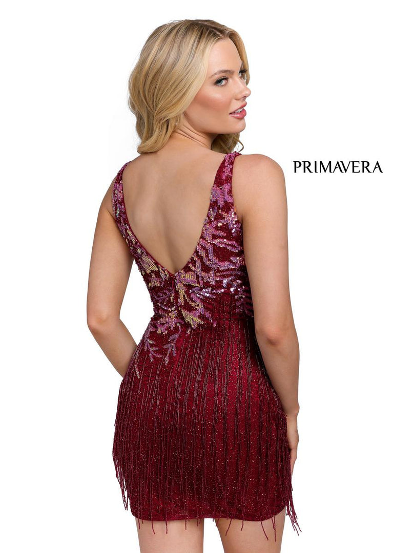 Primavera Couture Short Dress 3805