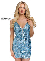 Primavera Couture Short Dress 3806