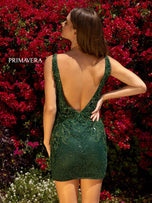 Primavera Couture Short Dress 3807