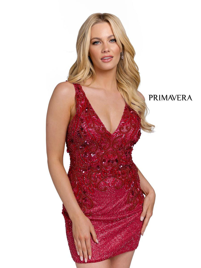 Primavera Couture Short Dress 3807