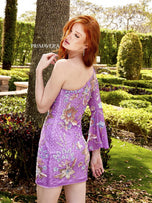 Primavera Couture Short Dress 3810