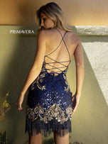 Primavera Couture Short Dress 3811