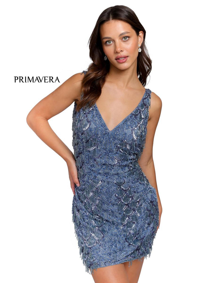 Primavera Couture Short Dress 3818
