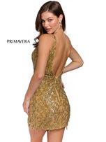 Primavera Couture Short Dress 3818