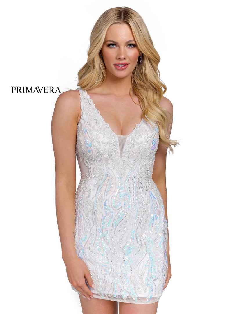 Primavera Couture Short Dress 3822