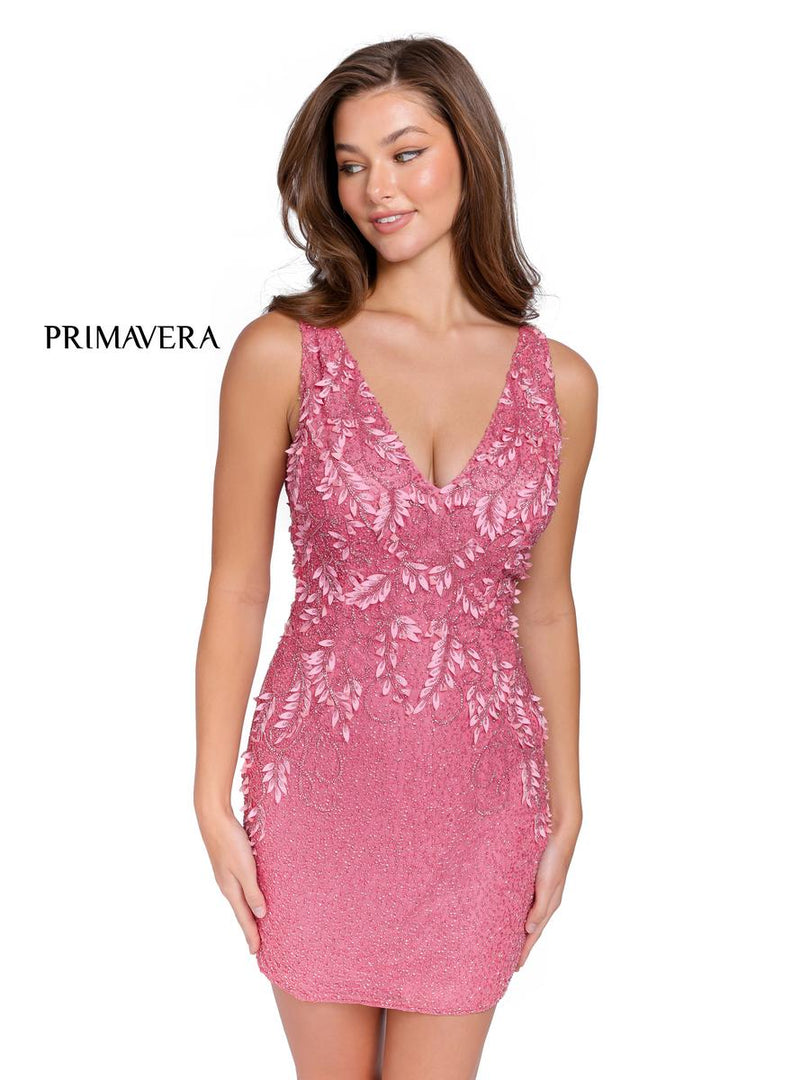Primavera Couture Short Dress 3826