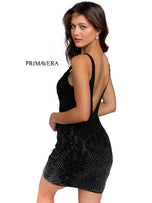 Primavera Couture Short Dress 3827