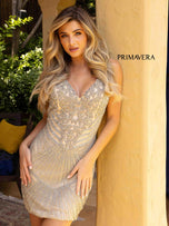 Primavera Couture Short Dress 3829