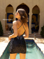 Primavera Couture Short Dress 3831