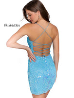 Primavera Couture Short Dress 3835