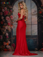 Colors Dress Sweetheart Fold Over Prom Dress 3837
