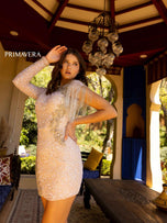 Primavera Couture Short Dress 3842