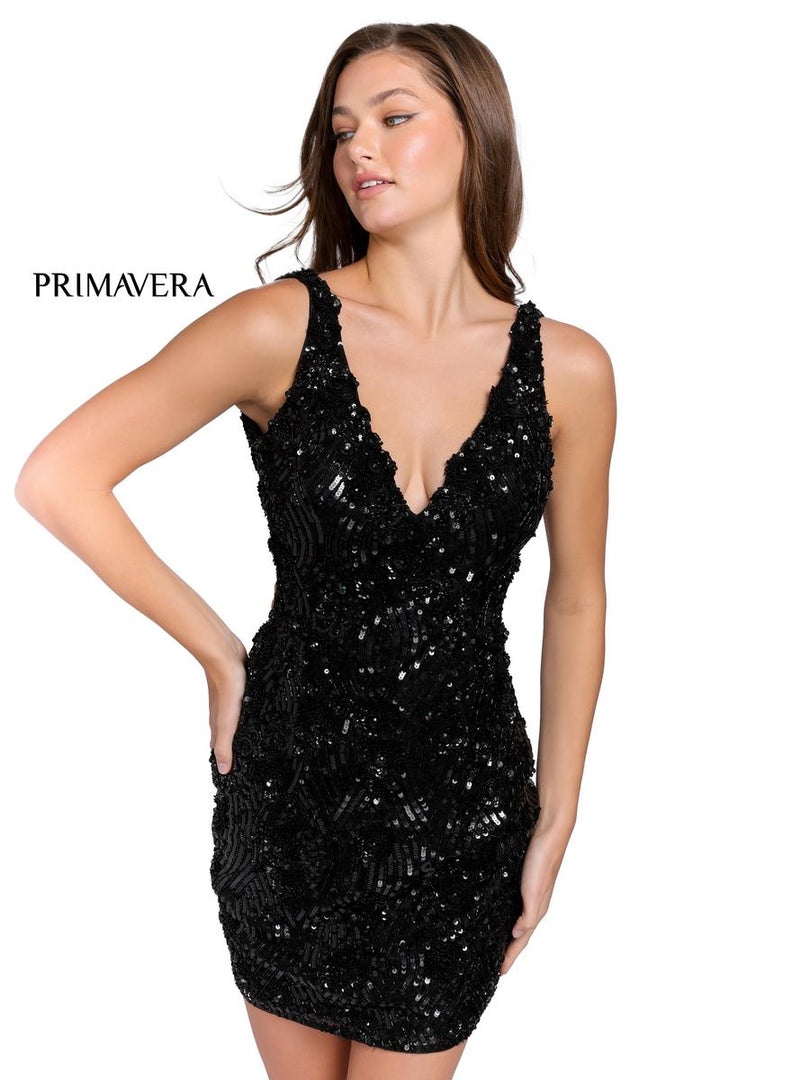 Primavera Couture Short Dress 3850