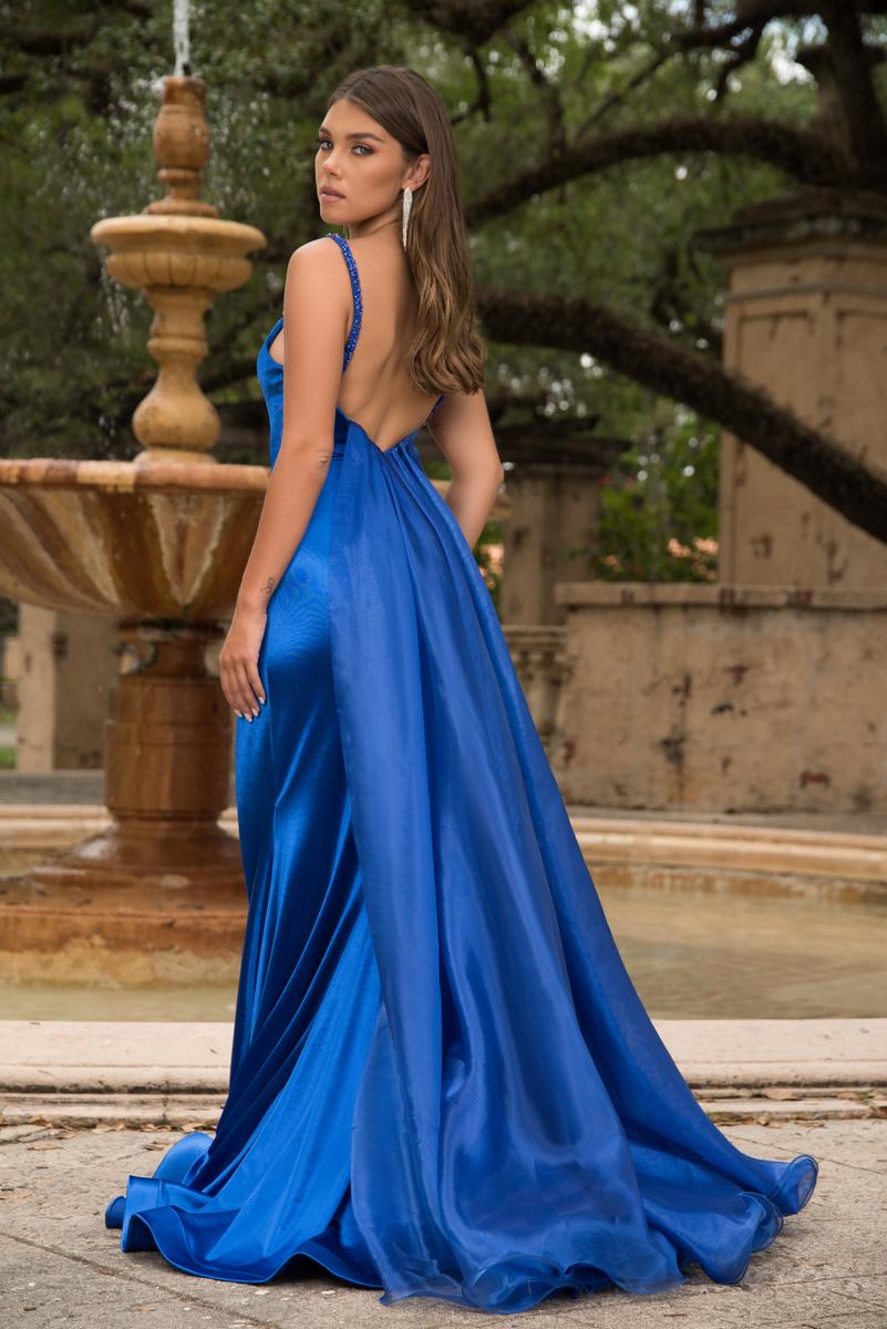 Ava Presley Chiffon Cape Fitted Prom Dress 38922 Ava Presley Chiffon Cape Fitted Prom Dress 38922