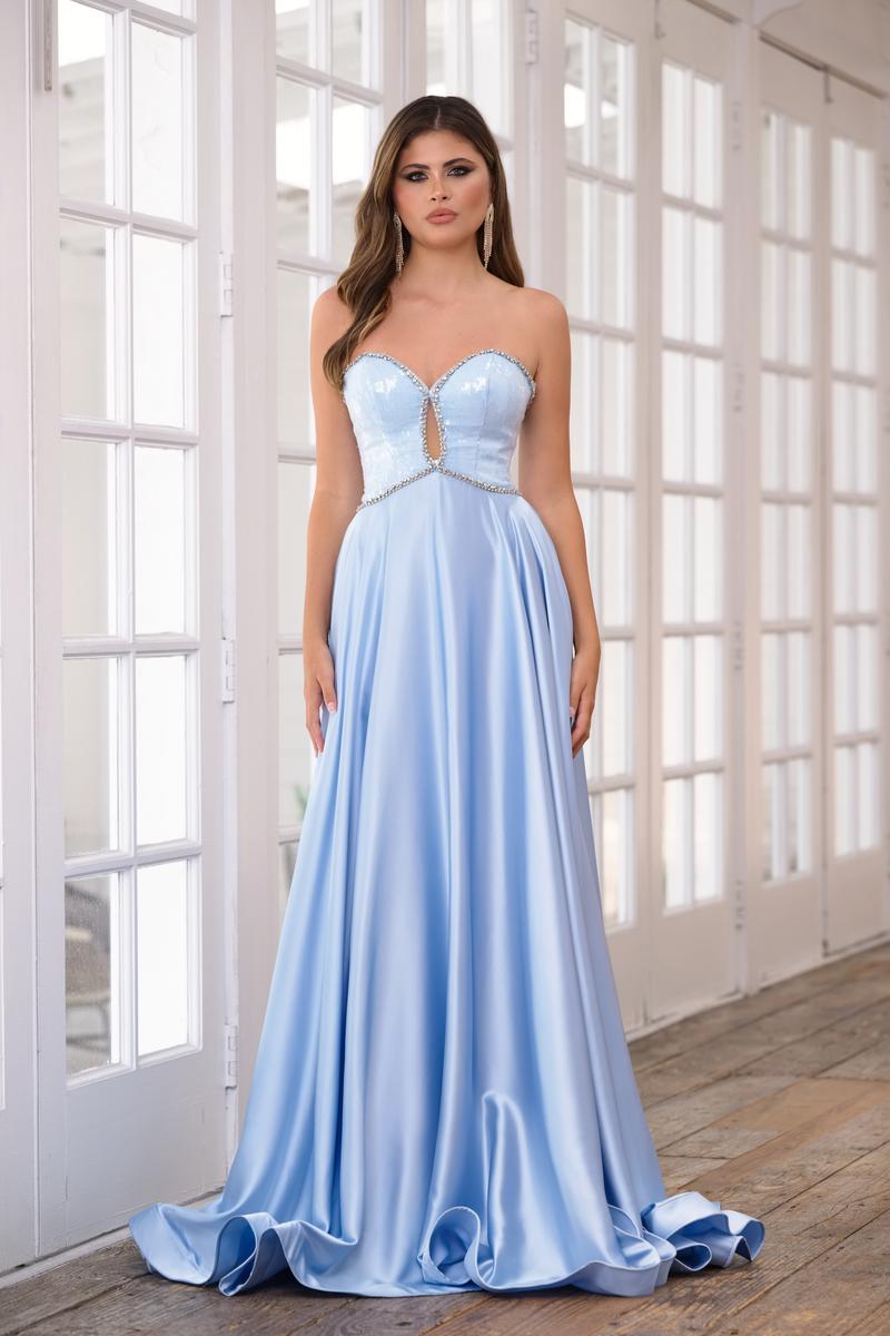 Ava Presley Strapless Sweetheart Prom Dress 39236