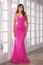 Ava Presley Tight Fitted Prom Dress 39242