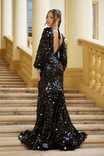 Ava Presley Paillette Prom Dress 39256