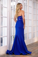 Ava Presley Strapless Long Prom Dress 39281