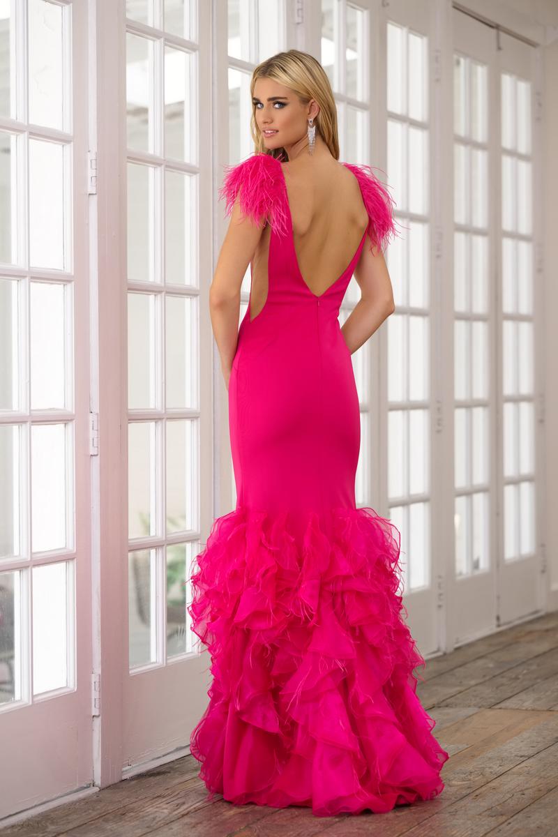 Ava Presley Ruffle Mermaid Prom Dress 39312