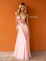 Primavera Couture Long Butterfly Dress 3957
