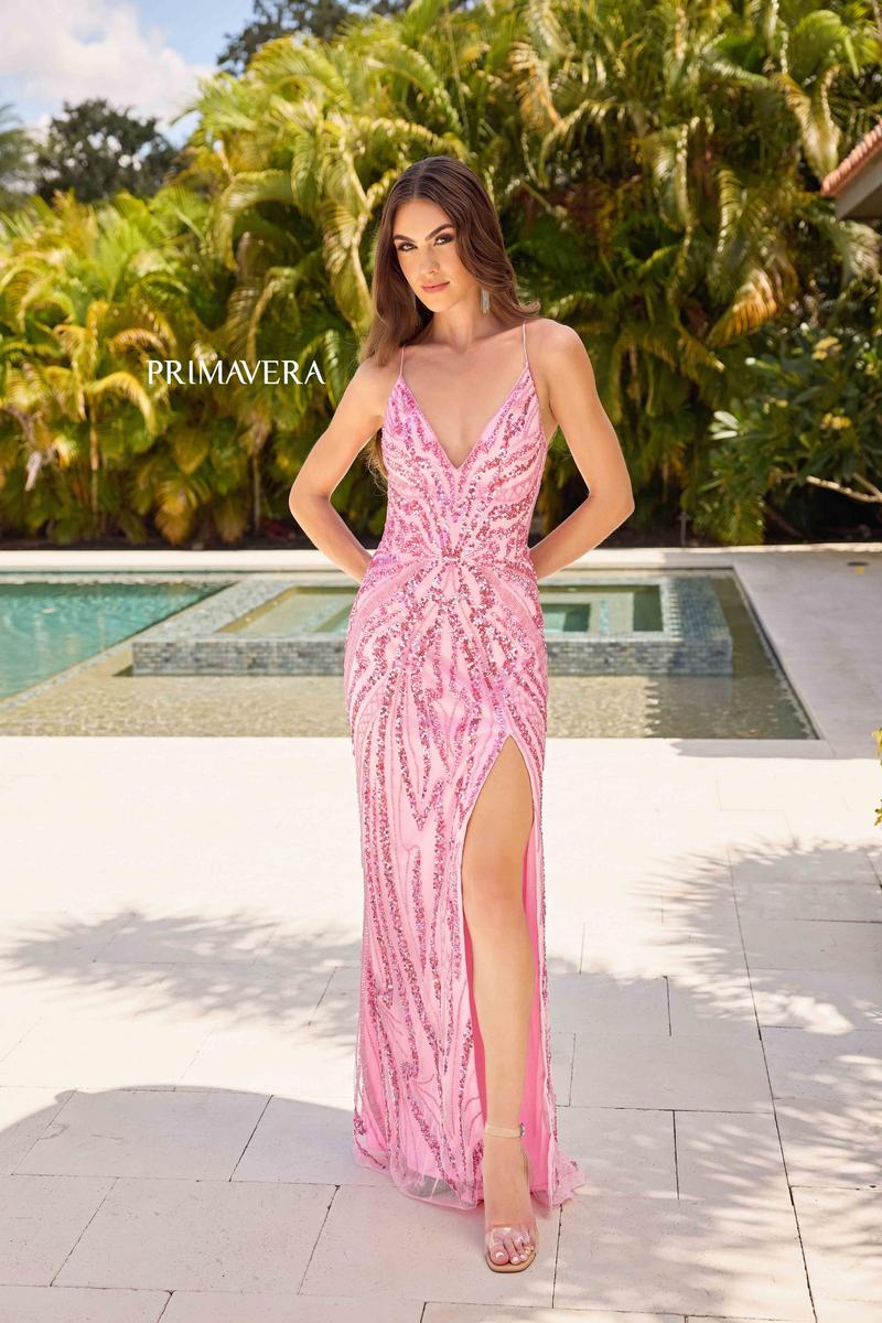 couture dress K3923 MNM sculpted fit Primavera Couture Long Dress 3958