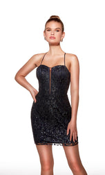 Alyce Paris Homecoming Dress 40002