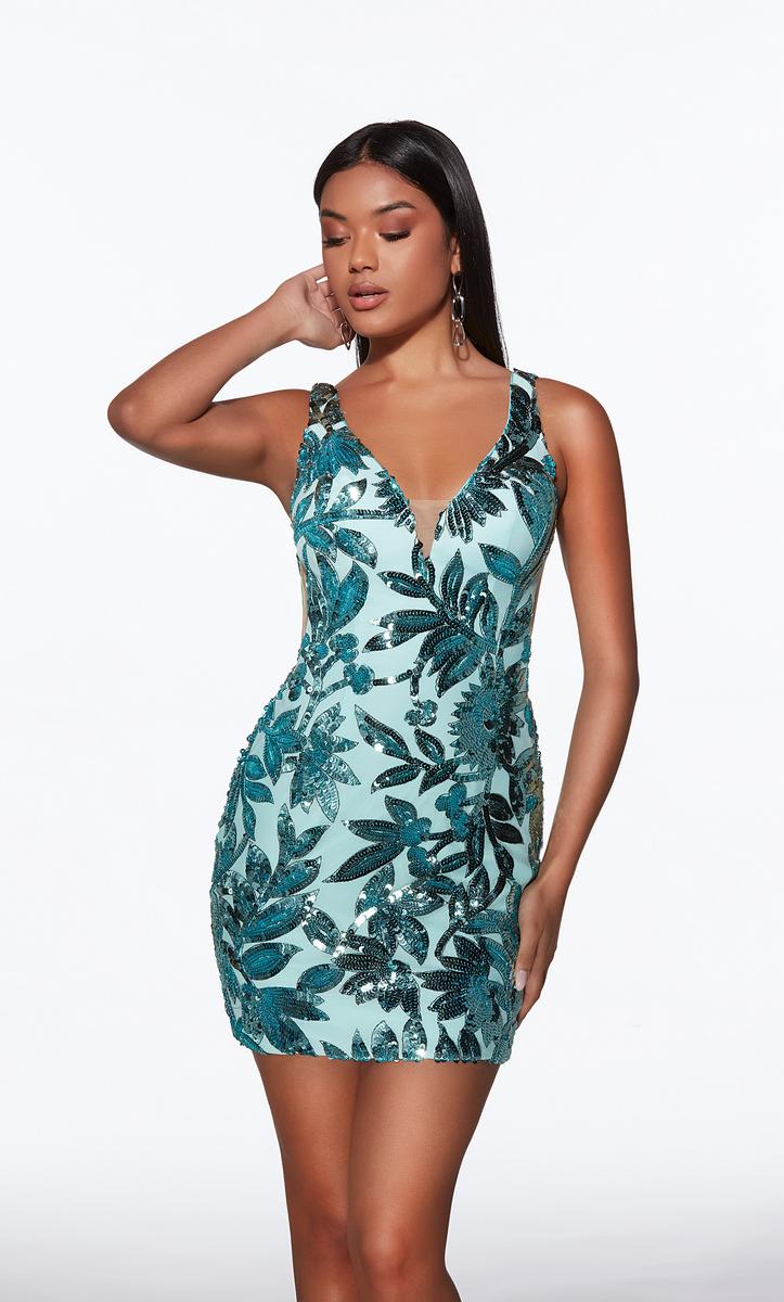 Alyce Paris Homecoming Dress 40014