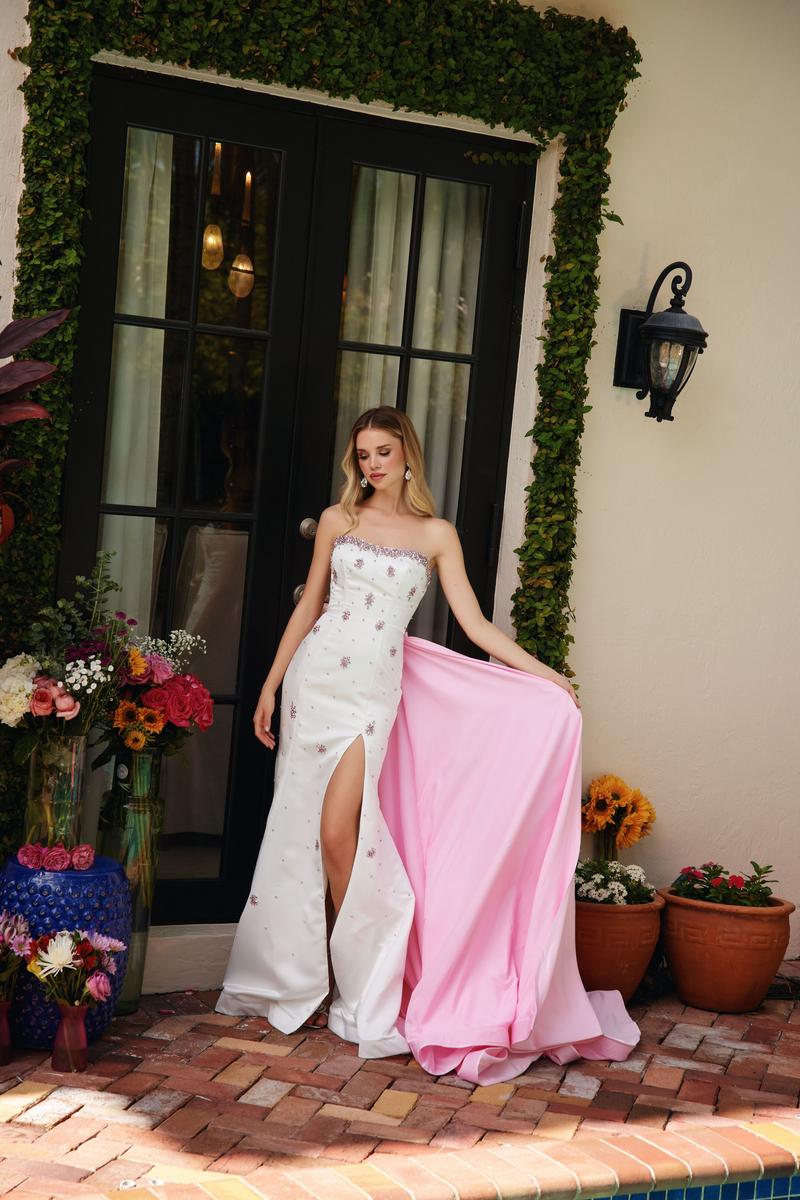 Ava Presley Fitted Strapless Prom Dress 40088 Ava Presley Fitted Strapless Prom Dress 40088