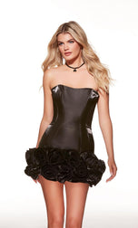 Alyce Paris Rosette Mini HoCo Dress 40108