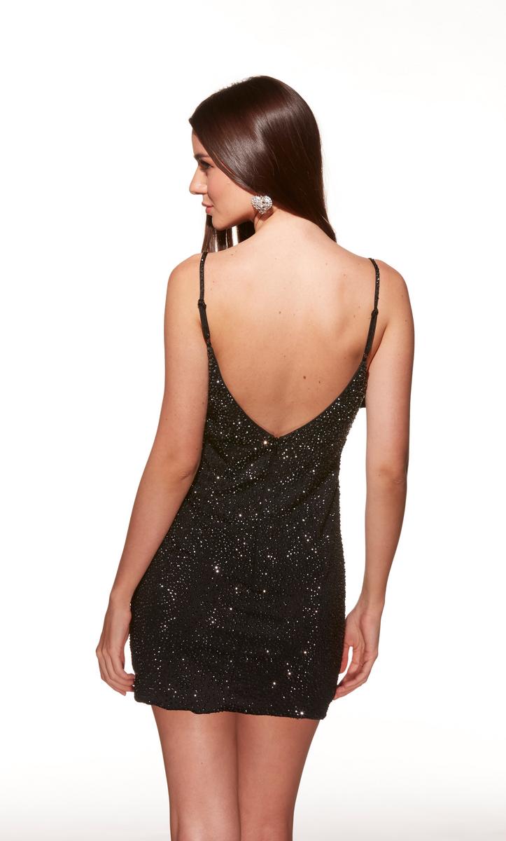 Alyce Paris Hot Fix Bows HoCo Dress 40135 Alyce Paris Hot Fix Bows HoCo Dress 40135