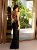 Primavera Couture Long Dress 4144
