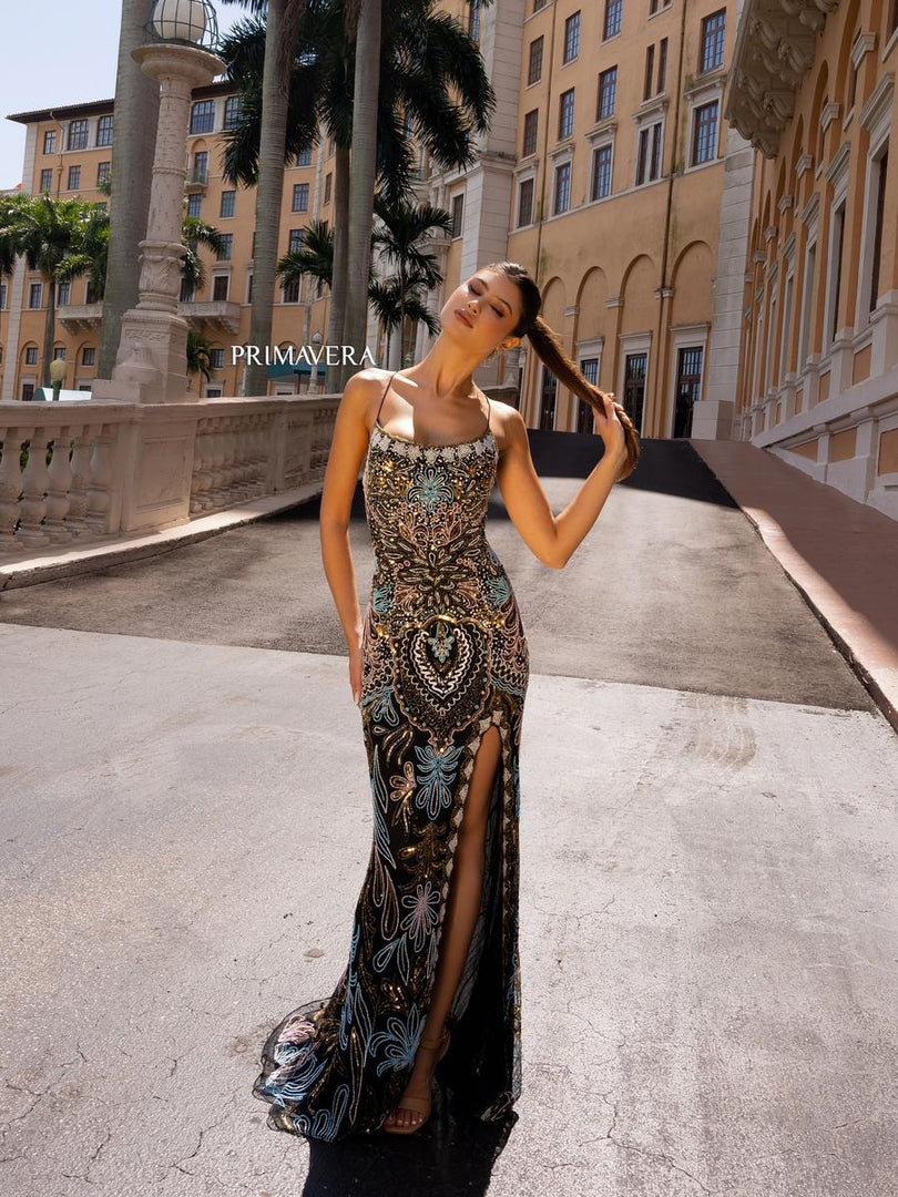Primavera Couture Long Dress 4156