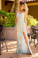 Primavera Couture Long Dress 4156