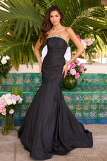 Ava Presley Oversize Bow Mermaid Prom Dress 42216