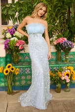 Ava Presley Strapless Prom Dress 42224