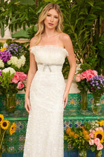 Ava Presley Strapless Prom Dress 42224