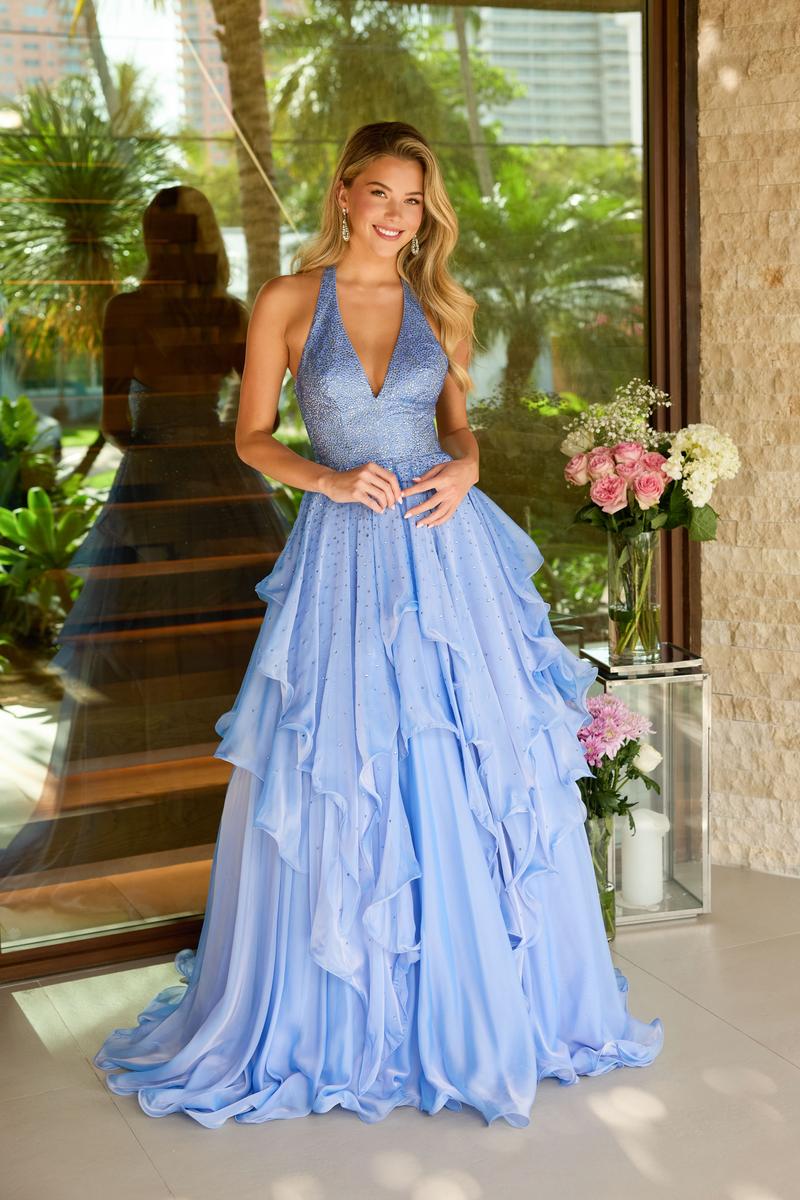 Ava Presley Halter Ballgown Prom Dress 42238