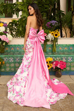 Ava Presley Oversize Bow Mermaid Prom Dress 42244