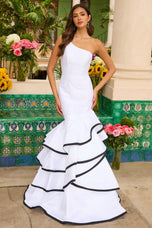 Ava Presley Mermaid Ruffle Prom Dress 42250