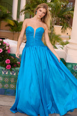 Ava Presley Plunging Sweetheart Ballgown Prom Dress 42261