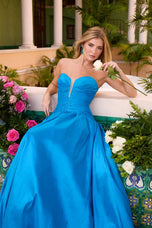 Ava Presley Plunging Sweetheart Ballgown Prom Dress 42261