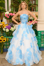 Ava Presley Embroidered Ballgown Prom Dress 42292